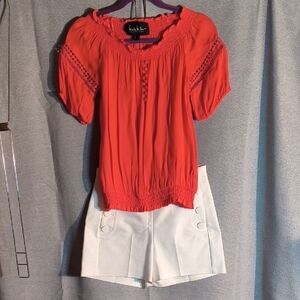 Women's Coral Top by Abrand